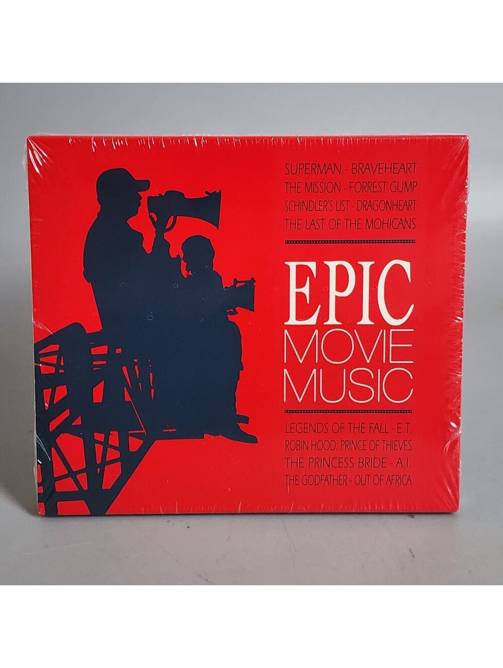 Epic Movie Music CD Soundtrack 75-Piece Orchestra Sealed New Superman Braveheart